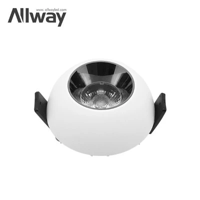 1 Led süvistatav valgustus 12W Cob Led allvalgustid