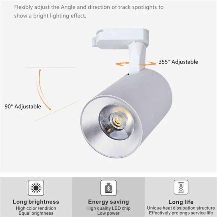 10W/20W/30W Indoor Hot Sale LED Track Light